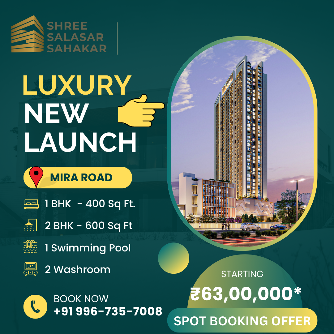 New Launch project in Mira Road – One bhk flat in mira road